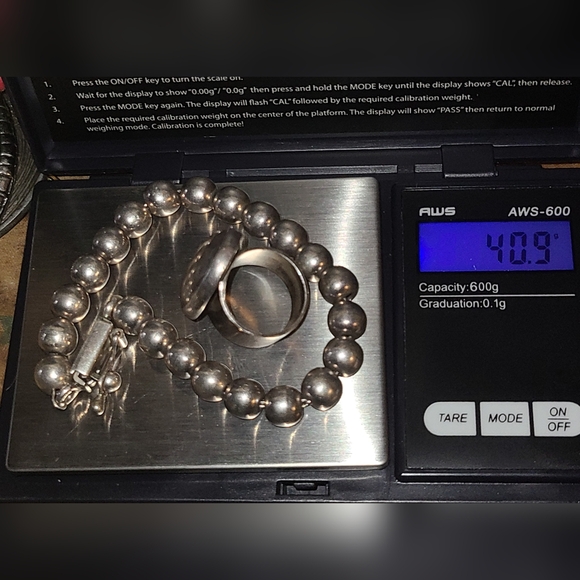 Sterling 925 Taxco Jewelry Lot - Picture 5 of 5